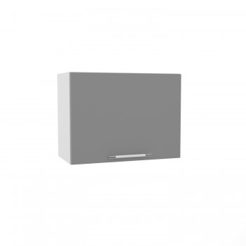 Арка ВПГ 600 шкаф верхний горизонтальный высокий (Штукатурка белая/корпус Серый) в Большой Ирбе - bolshaya-irba.mebel54.com | фото