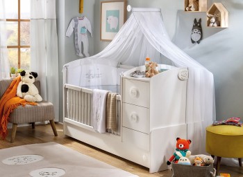 BABY COTTON Детская кровать-трансформер 2 20.24.1016.00 в Большой Ирбе - bolshaya-irba.mebel54.com | фото