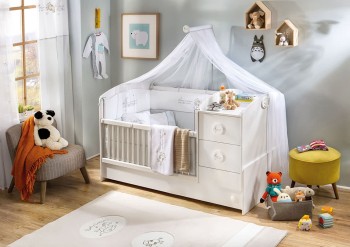 BABY COTTON Детская кровать-трансформер 20.24.1015.00 в Большой Ирбе - bolshaya-irba.mebel54.com | фото