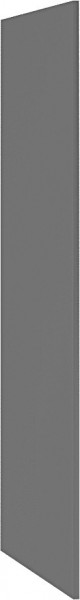 Фасад торцевой верхний Олива глянец ТПВ пенал (Белый глянец/высота 2336 мм) в Большой Ирбе - bolshaya-irba.mebel54.com | фото