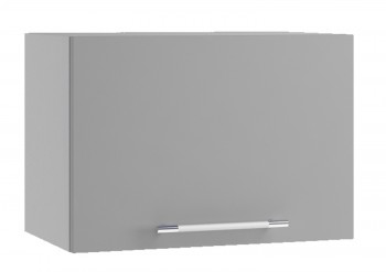 Корато ПГФ 500 шкаф верхний горизонтальный с фрезеровкой (Кварц черный/корпус Серый) в Большой Ирбе - bolshaya-irba.mebel54.com | фото