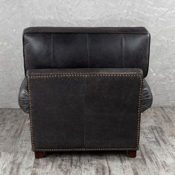 Кресло кожаное Лофт Аристократ в Большой Ирбе - bolshaya-irba.mebel54.com | фото