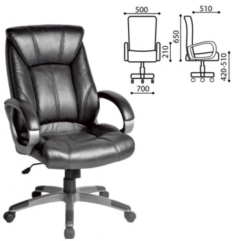 Кресло офисное BRABIX Maestro EX-506 (черный) в Большой Ирбе - bolshaya-irba.mebel54.com | фото