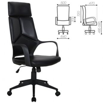 Кресло офисное BRABIX Prime EX-515 (экокожа) в Большой Ирбе - bolshaya-irba.mebel54.com | фото