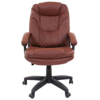 Кресло офисное BRABIX Trend EX-568 (коричневый) в Большой Ирбе - bolshaya-irba.mebel54.com | фото