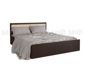 Кровать 1,4 Фиеста (Венге/Дуб беленый) в Большой Ирбе - bolshaya-irba.mebel54.com | фото