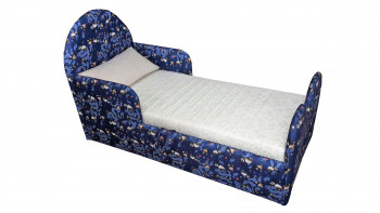 Кровать детская Соня (Печать Панда синий., 1 категория) в Большой Ирбе - bolshaya-irba.mebel54.com | фото