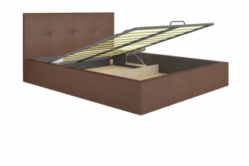 Кровать интерьерная 1,6м с подъемом Милос Атлант в Большой Ирбе - bolshaya-irba.mebel54.com | фото
