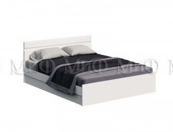Кровать Нэнси New 1,4м (Белый/белый глянец) в Большой Ирбе - bolshaya-irba.mebel54.com | фото