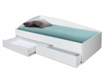 Кровать одинарная "Фея-3" (асимм.) (1900х800) в Большой Ирбе - bolshaya-irba.mebel54.com | фото