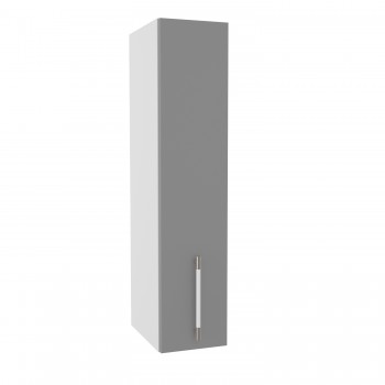 Лофт ВП 200 шкаф верхний высокий (Штукатурка белая/корпус Серый) в Большой Ирбе - bolshaya-irba.mebel54.com | фото