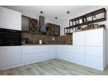 Модульная кухня Бронкс 1,8 м (Кварц) в Большой Ирбе - bolshaya-irba.mebel54.com | фото