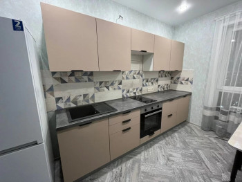 Модульная кухня Норд 2,5 м (Софт какао/Белый) в Большой Ирбе - bolshaya-irba.mebel54.com | фото