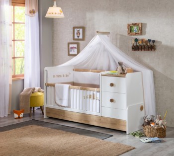 NATURA BABY Детская кровать-трансформер 2 20.31.1016.00 в Большой Ирбе - bolshaya-irba.mebel54.com | фото