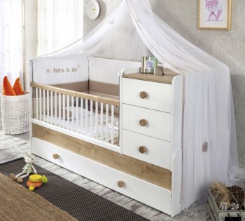 NATURA BABY Детская кровать-трансформер 20.31.1015.00 в Большой Ирбе - bolshaya-irba.mebel54.com | фото