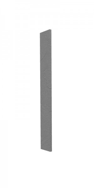 Панель торцевая (для шкафа верхнего торцевого высокого) ВПТ 400 Лофт (Штукатурка серая) в Большой Ирбе - bolshaya-irba.mebel54.com | фото