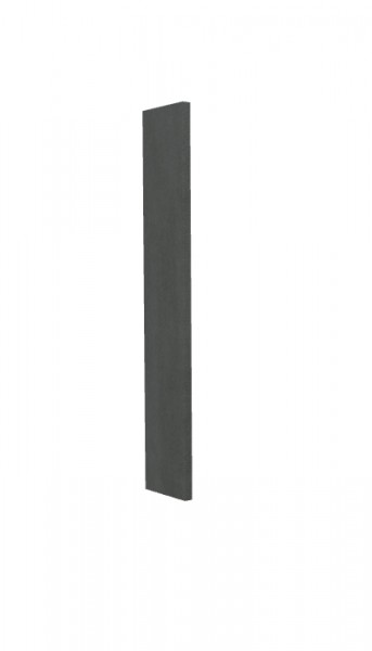 Панель торцевая ПТ 400 Лофт (для шкафа торцевого верхнего) Бетон темный в Большой Ирбе - bolshaya-irba.mebel54.com | фото