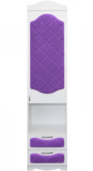 Пенал с ящиками серии Иллюзия 32 Фиолетовый в Большой Ирбе - bolshaya-irba.mebel54.com | фото