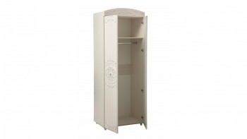 Шкаф 2-х дверный комбинированный "Каролина" (патина) в Большой Ирбе - bolshaya-irba.mebel54.com | фото