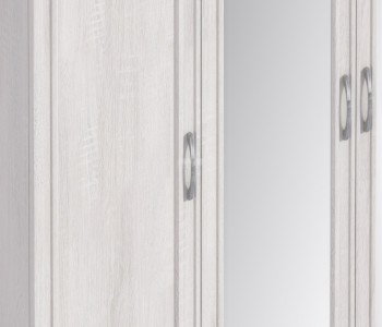 Шкаф 4-х дверный СБ-2389 Флоренция (Дуб Сонома Белый) в Большой Ирбе - bolshaya-irba.mebel54.com | фото