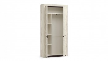 Шкаф для одежды 33.18 Лючия бетон в Большой Ирбе - bolshaya-irba.mebel54.com | фото