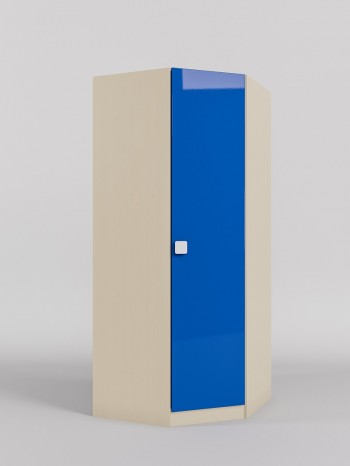 Шкаф угловой (угловая секция) Скай люкс (Синий/корпус Клен) в Большой Ирбе - bolshaya-irba.mebel54.com | фото