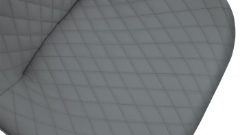 Стул «Оливер» К1С Белый/Кожзам Polo Graphite в Большой Ирбе - bolshaya-irba.mebel54.com | фото