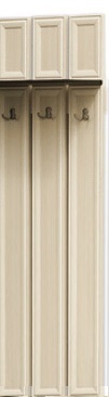 Вешалка для одежды навесная ДЛЯ ПРИХОЖЕЙ ВШ Венге/Дуб выбеленный в Большой Ирбе - bolshaya-irba.mebel54.com | фото