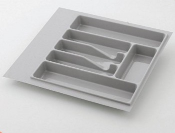 Вкладыш для кухонных принадлежностей, серый, Volpato 300 мм в Большой Ирбе - bolshaya-irba.mebel54.com | фото