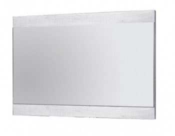 Зеркало навесное 33.13 "Лючия"/(бетон пайн белый) в Большой Ирбе - bolshaya-irba.mebel54.com | фото